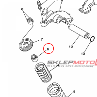 YAMAHA - SEAL, VALVE STEM 2 nr: M01121290000