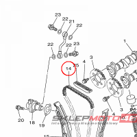 YAMAHA - LANCUCH ROZRZ. nr: 945917415200