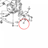 YAMAHA - CZUJNIK PRZEPUSTNICY nr: 4SV858850000