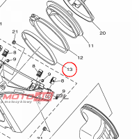 YAMAHA - SPACER nr: 5NY144420000