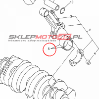 YAMAHA - panewka nr: 2C0116562000