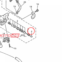 YAMAHA - BUSH nr: 3GM264550000