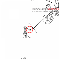 YAMAHA - podkladka nr: 902011217200