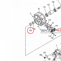 YAMAHA - simmering nr: 931012100100