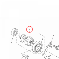 YAMAHA - CAM SHAFT ASSY nr: 1B9WE2110100