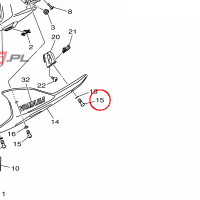 YAMAHA - ZAPINKA nr: 14B283860000