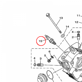 YAMAHA - ZAWOR nr: 947010086900