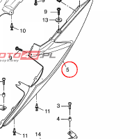 YAMAHA - OSLONA BOCZNA nr: 5D7F173100P2