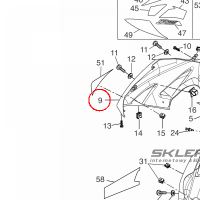 YAMAHA - OWIEWKA nr: 5D7F835H00P3