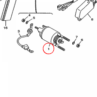 YAMAHA - CEWKA nr: 5A8861105000