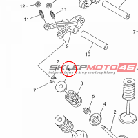 YAMAHA - SPREZYNA ZAWOROWA nr: 3YF121170100