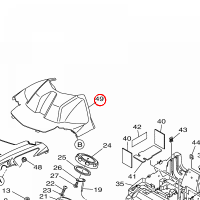 YAMAHA - PANEL ACCESS. COMP nr: B31F83V05000