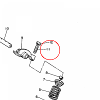 YAMAHA - SRUBA REGULAC. ZAW. nr: 4X7121590000