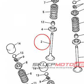 YAMAHA - ZAWOR SSACY nr: 5BE121120000