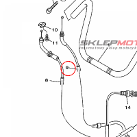 YAMAHA - LINKA GAZU nr: 2UJ263120100