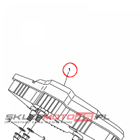 YAMAHA - PREDKOSCIOMIERZ nr: 1HP835000000