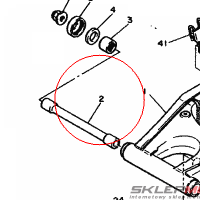 YAMAHA - TULEJKA nr: 3FV221840000