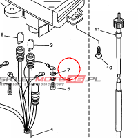 YAMAHA - podkladka nr: 929070460000