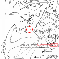 YAMAHA - owiewka nr: 5B2F83111000