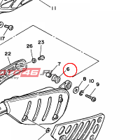 YAMAHA - DAMPER nr: 565147470000