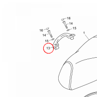 YAMAHA - ASSIST,GRIP 2 nr: 5C2F474W20LK