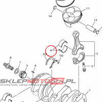 YAMAHA - panewka nr: 2CR116560000