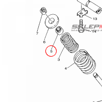 YAMAHA - uszczelniacz nr: 341121190200