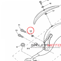 YAMAHA - podkladka nr: 9020108X0100