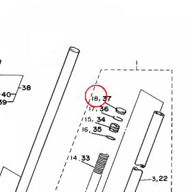 YAMAHA - PLUG, INNER TUBE nr: 1HX231540000