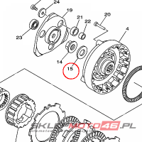 YAMAHA - SRUBA nr: 902081403300