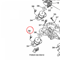 YAMAHA - SRUBA nr: 901190882900