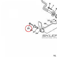 YAMAHA - SRUBA nr: 9011906M0500