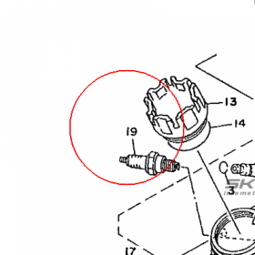 YAMAHA - ZAWOR nr: 947000035200