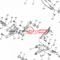 YAMAHA - BRKT.,3 nr: 2CR2148W0000