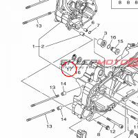 YAMAHA - podkladka nr: 902011801900