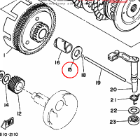 YAMAHA - podkladka nr: 902011755800