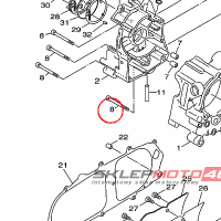 YAMAHA - BOLT nr: 913120606000