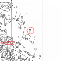 YAMAHA - CZUJNIK PRZEPUSTNICY nr: 5XC858850000