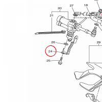 YAMAHA - UCHWYT LINKI nr: 45B2331E0000