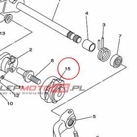 YAMAHA - SEGMENT nr: 4EW181850000