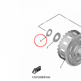 YAMAHA - SRUBA nr: 902082500200