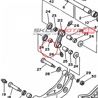 YAMAHA - TULEJKA nr: 903832003200