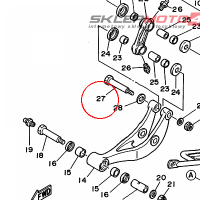 YAMAHA - sruba nr: 90109102A600