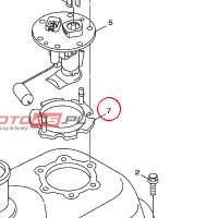 YAMAHA - SEAL nr: 5CA2414G0100