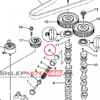 YAMAHA - plytka regulac. nr: 6S112168B000