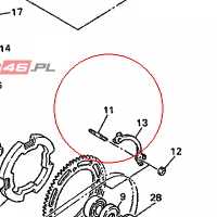 YAMAHA - SRUBA nr: 901161034800