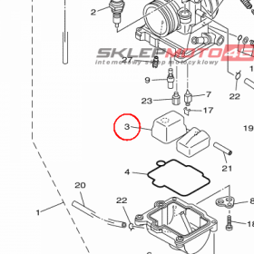 YAMAHA - PLYWAK nr: 4SR149850000