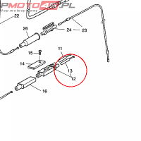 YAMAHA - LINKA POMPY OLEJU nr: 4VPF63210200