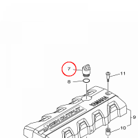 YAMAHA - KOREK OLEJOWY nr: 6S5153630000