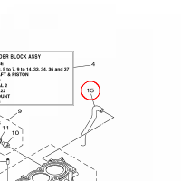 YAMAHA - HOSE nr: 6S5113770000